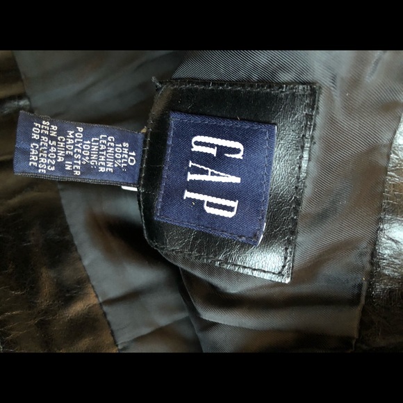 💯 % Leather Skirt /Gap # 22 - Picture 7 of 9